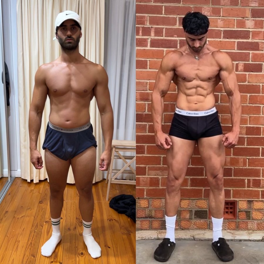 Client, before and after