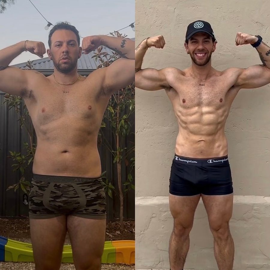 Client, before and after